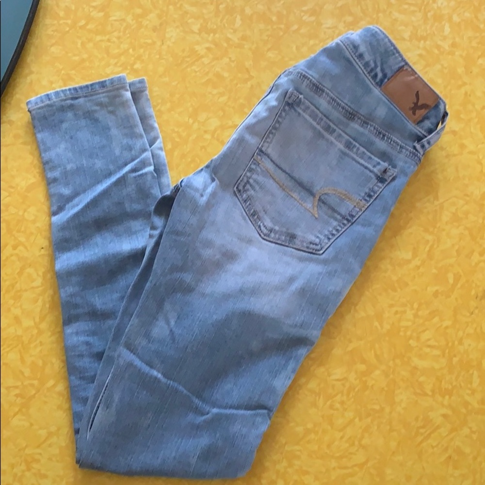 American Eagle Super Low Rise Jegging